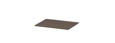 Afdekplaat INK t.b.v. onderkast gelakt 60 cm x 45 cm x 2 cm Mat taupe 1240235