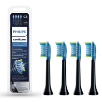 Philips Bodycare HX 9044/33 Tandenborstelopzet 4 stuk(s) Zwart - thumbnail
