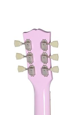 Epiphone Modern Collection J-180 LS Pink elektrisch-akoestische westerngitaar met koffer - thumbnail