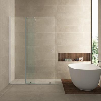 Wiesbaden Rolso Inloopdouche Verlengstuk - Helder Glas 100x200 cm