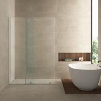 Wiesbaden Rolso Inloopdouche Verlengstuk - Helder Glas 100x200 cm - thumbnail