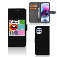 Motorola Moto G100 | Wallet Case | met Pasjes | Popart Princess - thumbnail