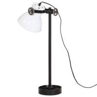 VidaXL Bureaulamp 25 w e27 15x15x55 cm wit - thumbnail