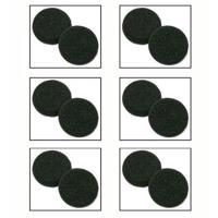Plantronics (15729-05) 6-paar vervangende schuimoortjes voor oorset/headset: H51, H51N, H61, H61N, H91, H91N, H101, H101N, SP04, SP05, PLX400, PLX500 - thumbnail