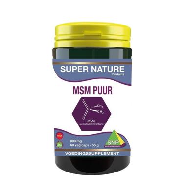 SNP MSM puur 60 Vegetarische capsules