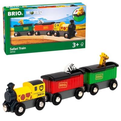 BRIO World Trein met safari dieren