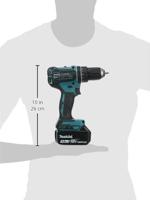 Makita DHP485RFJ 18v Klopboor- en schroefmachine brushless 3,0 Ah accu (2 st), snellader, Mbox - thumbnail