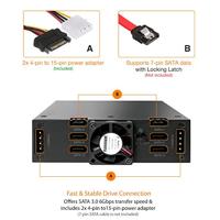 Icy Dock MB996SP-6SB 6x2,5 SATA behuizing voor externe 5,25 - thumbnail