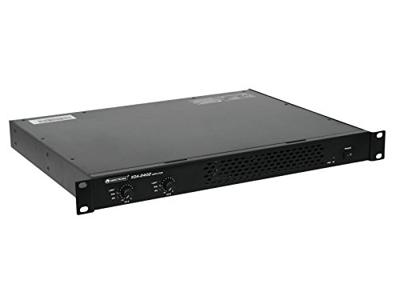Omnitronic XDA-2402 PA-versterker RMS vermogen per kanaal op 4 Ω: 1200 W