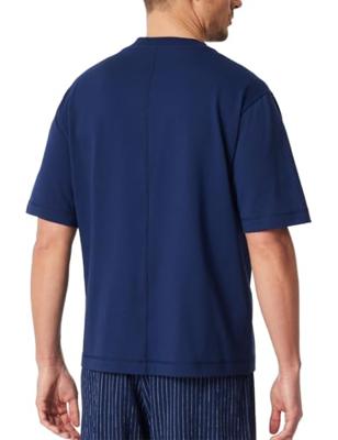 Schiesser Schiesser Heren Shirt 1/2 navy 183536 56/XXL