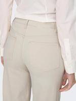 Only Onlmadison Blush Hw Wide Dnm Cro Noos 15310632 Loose Fit Ecru - thumbnail