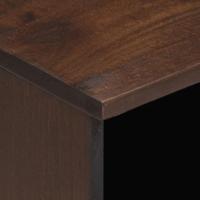 Nachtkastjes 2 st 40x33x46 cm massief mangohout - thumbnail