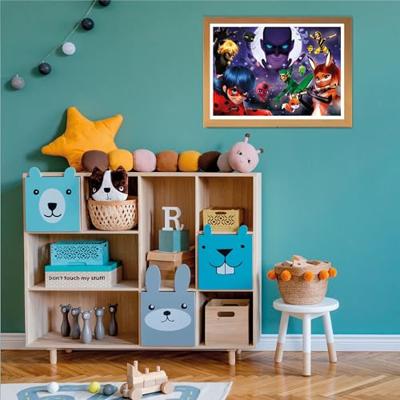 Clementoni legpuzzel super color valutare in miraculous, 104st.