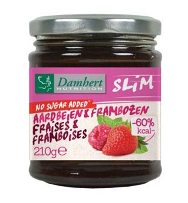 Damhert Low Carb Confituur framboos/aardbei