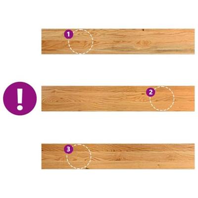 Vensterbanken 2 st 90x15x2 cm massief eikenhout lichtbruin