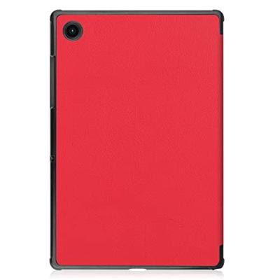 3-Vouw sleepcover hoes - Samsung Galaxy Tab A8 (2021) - Rood 3-Vouw sleepcover hoes - Samsung Galaxy Tab A8 (2021) - Rood