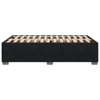 Bedframe zonder matras 120x190 cm fluweel zwart - thumbnail