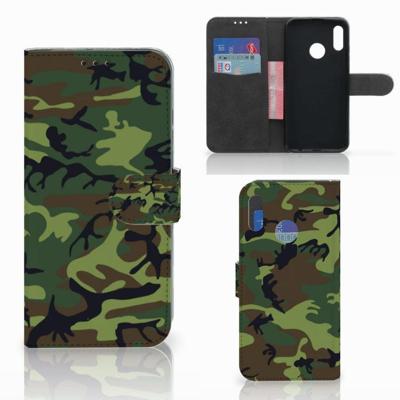 Honor 10 Lite | Telefoon Hoesje | Army Dark