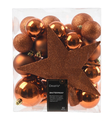 Kerstbal plc mix plus piek 33st w.cdr Decoris - Decoris Kerstbal plc mix plus piek 33st w.cdr Decoris - Decoris