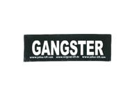 Julius-K9 tekstlabel Gangster 11 x 3 cm - thumbnail