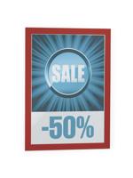 Durable Magneetkader | DIN A4 rood | zelfklevende rugfolie | 2 stuks - 487203 487203 - thumbnail