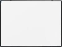 Smit Visual Softline whiteboard, emaille, magnetisch, zwart profiel, 120 x 90 cm - thumbnail