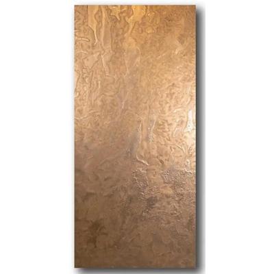 Metal Stuc Wandpaneel Golden 260x122cm