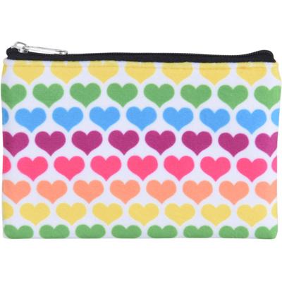 Free And Easy Portemonnee Hartjes Meisjes 13 X 9,5 Cm Polyester