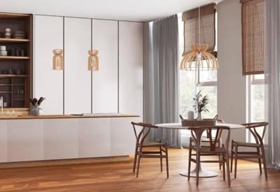 Lyora Houten hanglampKymi Ø 48cm - houtbruin - 10572