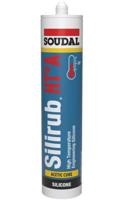 Soudal Silirub HT° - A | hittebestendige siliconenkit | Zwart | 300 ml - 108265 - thumbnail