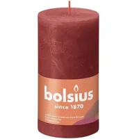 Bolsius Rustiek stompkaars 130/68 Rood - thumbnail