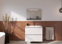 Qisani Flow medium wastafelkraan gun metal - thumbnail