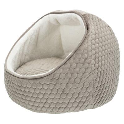 TRIXIE KATTENMAND IGLO LIVIA GRIJS / CREME 55X55X45 CM TRIXIE KATTENMAND IGLO LIVIA GRIJS / CREME 55X55X45 CM