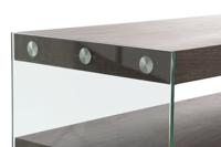 Wandtafel DKD Home Decor Bruin Transparant Kristal Walnoot Hout MDF 160 x 45 x 80 cm - thumbnail