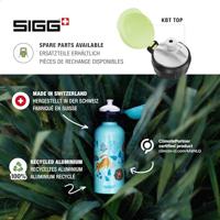 SIGG Glow Heartballons 400 ml Zwart, Roze, Paars Aluminium - thumbnail