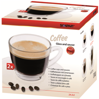 Scanpart Koffie Kop en Schotel - thumbnail