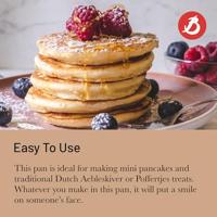 De Buyer Mineral B Element Poffertjespan Ø 27 cm - thumbnail