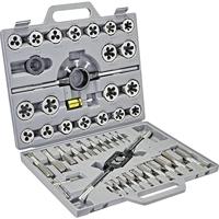 TOOLCRAFT TO-7199877 Schroefdraadsnijderset 45-delig HSS Metrisch M6, M8, M10, M12, M14, M16, M18, M20, M22, M24 - thumbnail