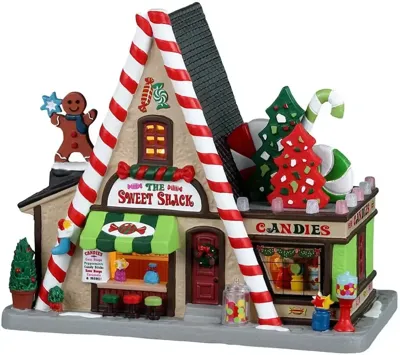 Lemax the sweet shack verlicht kersthuisje Caddington Village 2023