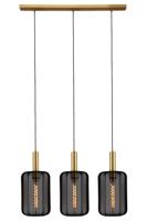 Lucide CORINA - Hanglamp - 3xE27 - Zwart - thumbnail