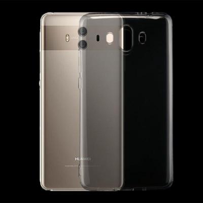 Voor Huawei Mate 10 0 75 mm ultra-dunne transparante TPU beschermhoes (transparant)