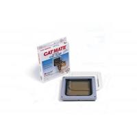 Cat Mate kattenluik met tweewegsluiting 13mm wit - thumbnail