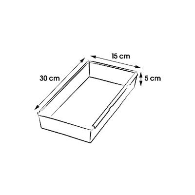 Keeeper Ladeverdeler 30x15x5cm zilver