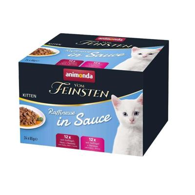 ANIMONDA Vom Feinsten Kitten Raffinesse in sauce - nat kattenvoer - 24x85g