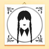 Tegeltje Wednesday Addams - thumbnail