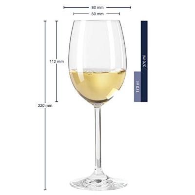 Leonardo Witte Wijnglazen Daily - 370 ml - 6 stuks Leonardo Witte Wijnglazen Daily - 370 ml - 6 stuks