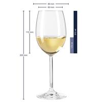 Leonardo Witte Wijnglazen Daily - 370 ml - 6 stuks - thumbnail
