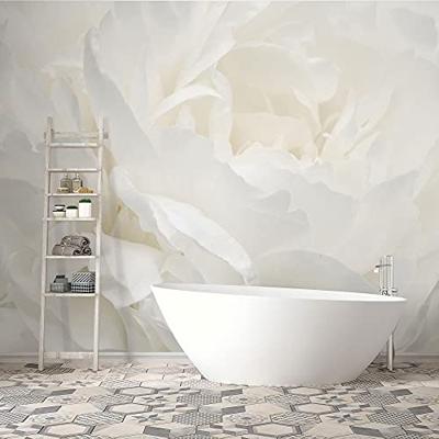 Noordwand Atmosphere Fotobehang met grote witte bloem G78424