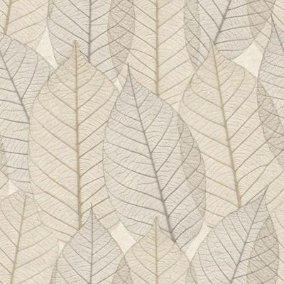 Decoprint Herbarium Behang met grote bladeren - HE27250