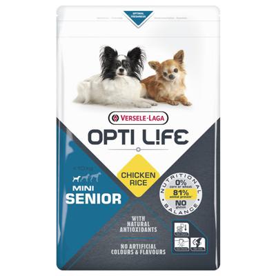 Opti Life Senior Mini hondenvoer 2,5 kg Opti Life Senior Mini hondenvoer 2,5 kg